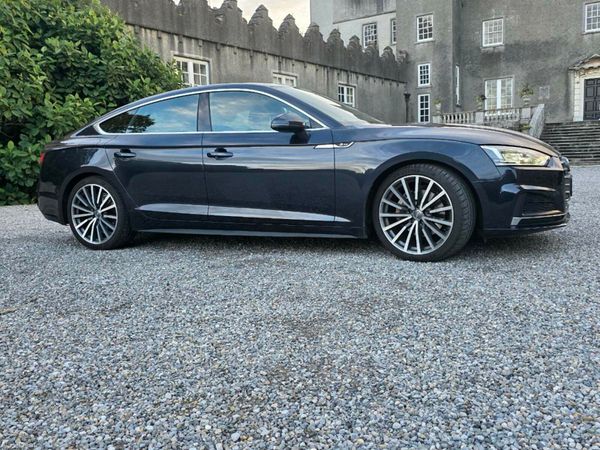 Audi A5 Hatchback, Diesel, 2017, Blue