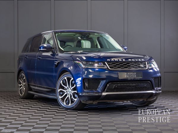 Land Rover Range Rover Sport SUV, Petrol Plug-in Hybrid, 2020, Blue