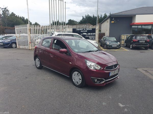 Mitsubishi Space Star Hatchback, Petrol, 2017, Red