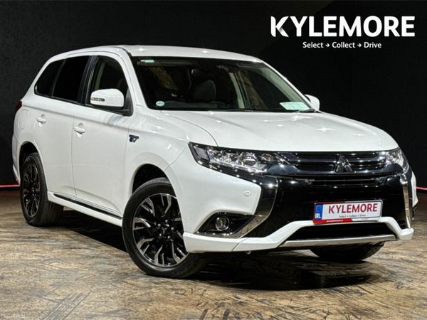 Mitsubishi Outlander SUV, Petrol Plug-in Hybrid, 2017, White