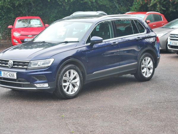Volkswagen Tiguan SUV, Diesel, 2017, Blue
