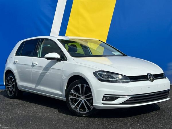 Volkswagen Golf Hatchback, Diesel, 2019, White