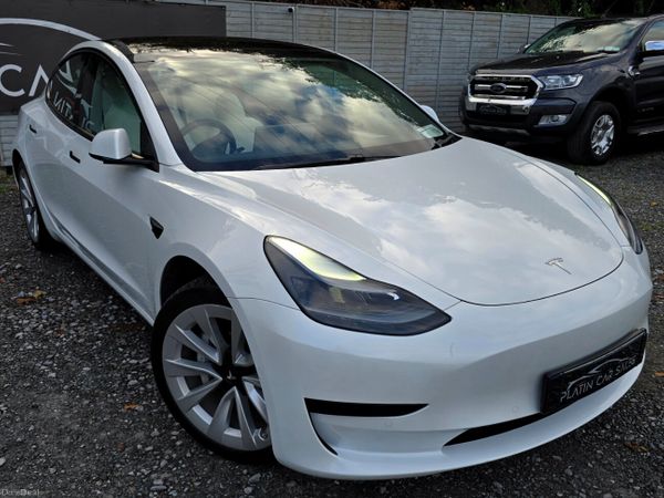 Tesla Model 3 Saloon, Electric, 2022, White