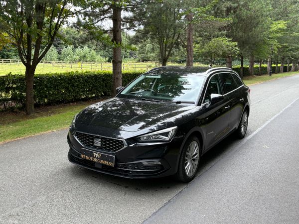 SEAT Leon Estate, Petrol Hybrid, 2021, Black