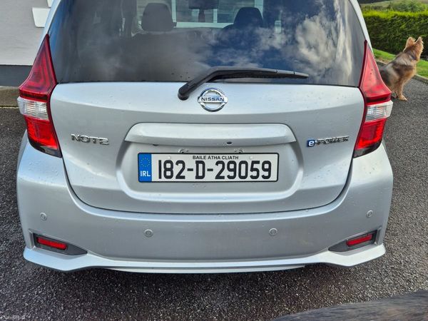 Nissan Note Hatchback, Petrol Hybrid, 2018, Silver