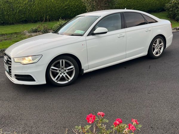 Audi A6 Saloon, Diesel, 2014, White