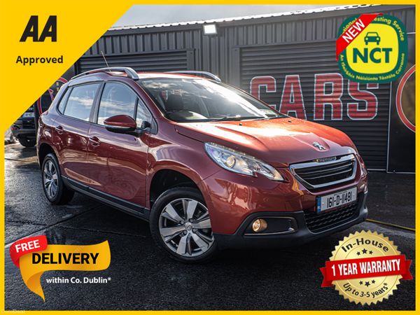 Peugeot 2008 SUV, Diesel, 2016, Red