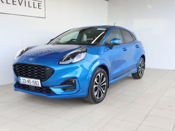 Ford Puma MPV, Petrol Hybrid, 2023, Blue