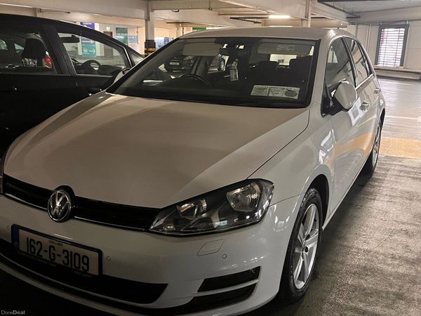 Volkswagen Golf Hatchback, Diesel, 2016, White