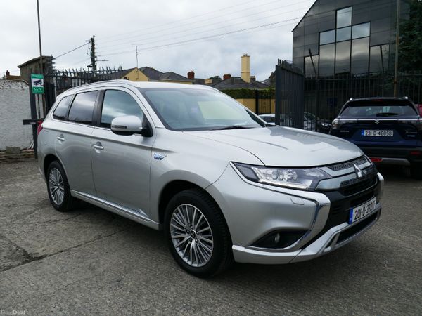 Mitsubishi Outlander SUV, Petrol Plug-in Hybrid, 2020, Silver