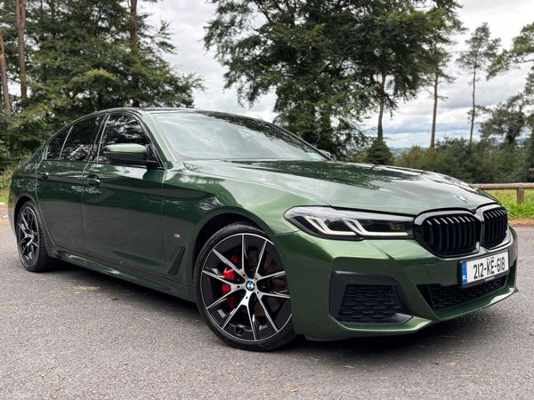 BMW 5-Series Saloon, Diesel, 2021, Green