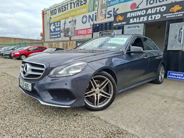 Mercedes-Benz E-Class Saloon, Diesel Hybrid, 2014, Grey