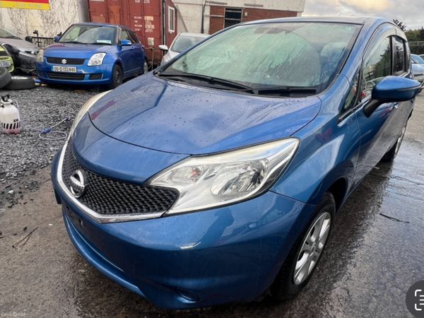Nissan Note Hatchback, Petrol, 2015, Blue