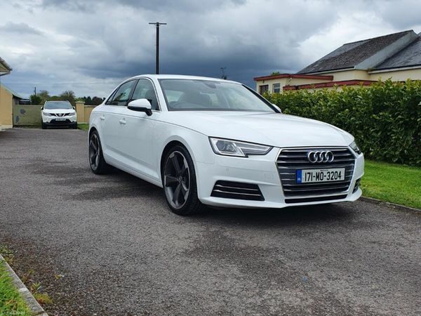 Audi A4 Saloon, Diesel, 2017, White