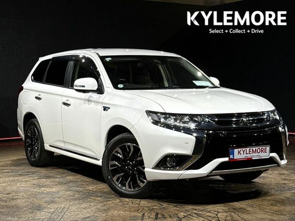 Mitsubishi Outlander SUV, Petrol Plug-in Hybrid, 2018, White