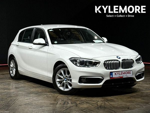 BMW 1-Series Hatchback, Petrol, 2017, White