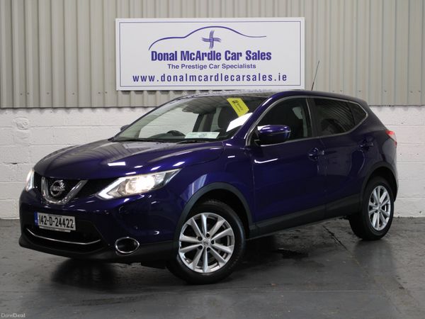 Nissan Qashqai Hatchback, Diesel, 2014, Blue