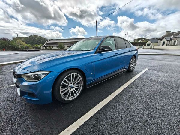 BMW 3-Series Saloon, Petrol Plug-in Hybrid, 2016, Blue
