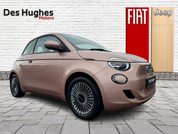 Fiat 500e Hatchback, Electric, 2025, Gold