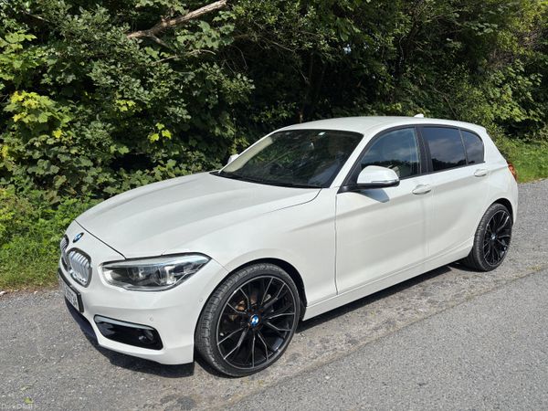 BMW 1-Series Hatchback, Diesel, 2019, White