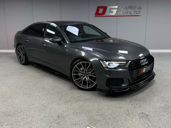 Audi A6 Saloon, Diesel Hybrid, 2019, Grey