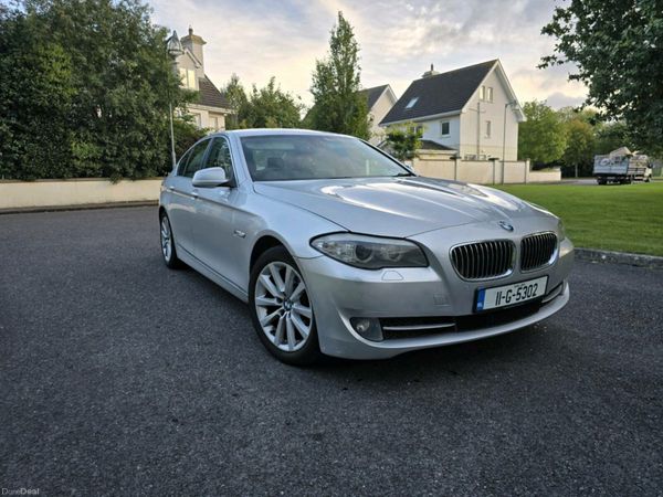 BMW 5-Series Saloon, Diesel, 2011, Silver