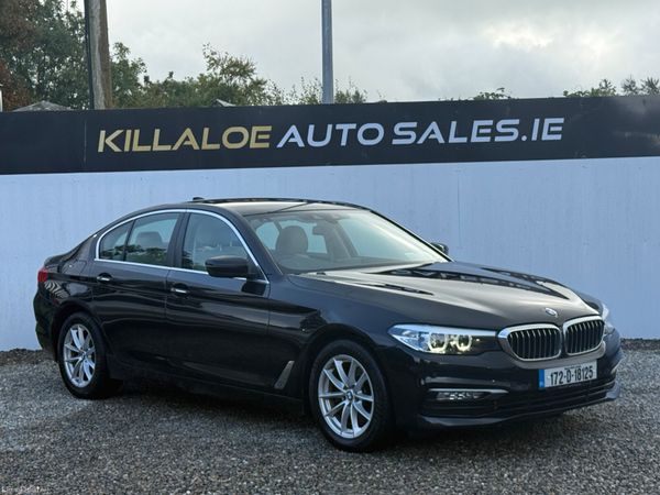 BMW 5-Series Saloon, Diesel, 2017, Black