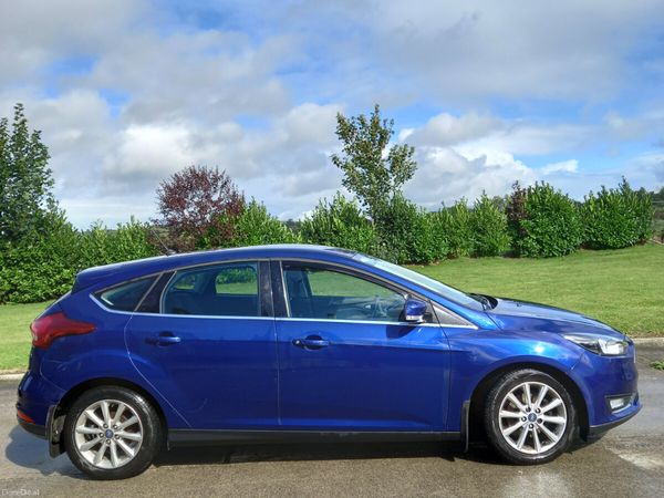 Ford Focus Hatchback, Diesel, 2018, Blue