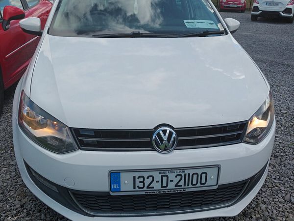 Volkswagen Polo Hatchback, Diesel, 2013, White