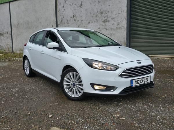 Ford Focus Hatchback, Diesel, 2018, White
