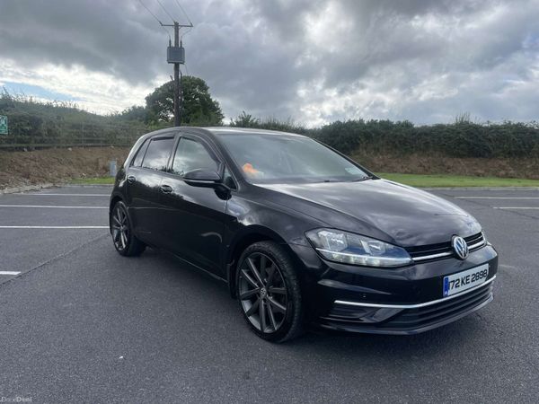 Volkswagen Golf Hatchback, Diesel, 2017, Black