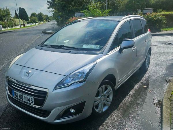 Peugeot 5008 MPV, Diesel, 2016, Grey