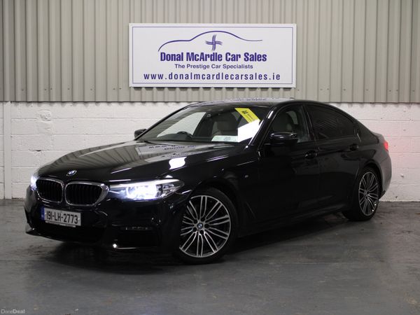 BMW 5-Series Saloon, Diesel, 2019, Black
