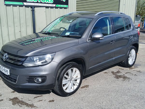 Volkswagen Tiguan SUV, Diesel, 2014, Grey