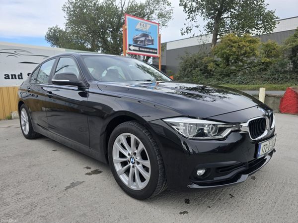 BMW 3-Series Saloon, Diesel, 2017, Black