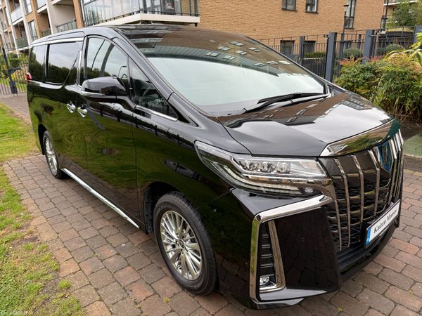 Toyota Alphard MPV, Petrol Hybrid, 2023, Black