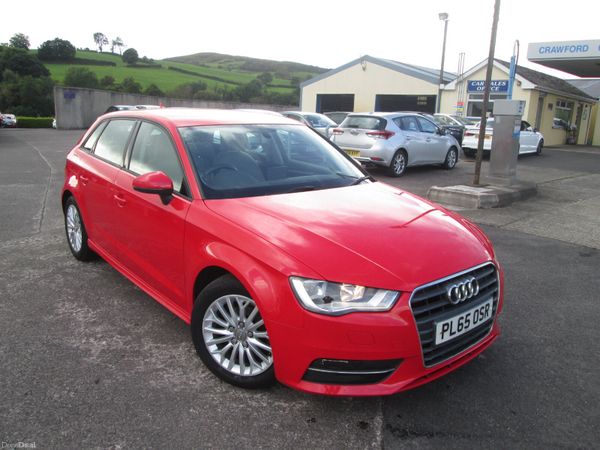 Audi A3 Hatchback, Diesel, 2016, Red