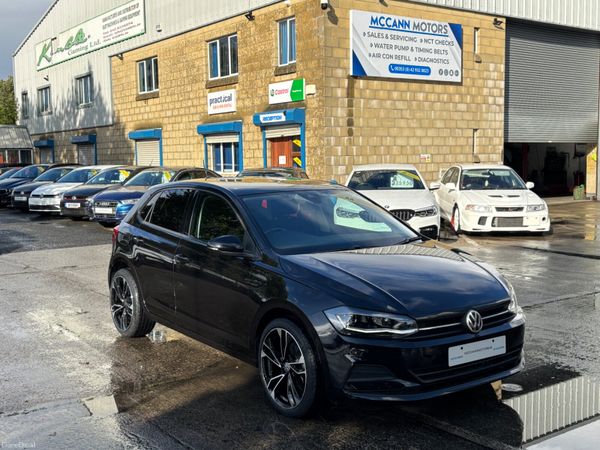 Volkswagen Polo Hatchback, Petrol, 2020, Black