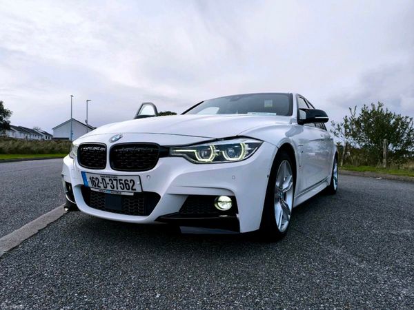 BMW 3-Series Saloon, Petrol Plug-in Hybrid, 2016, White