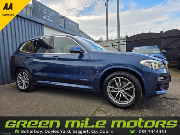 BMW X3 SUV, Diesel, 2018, Blue