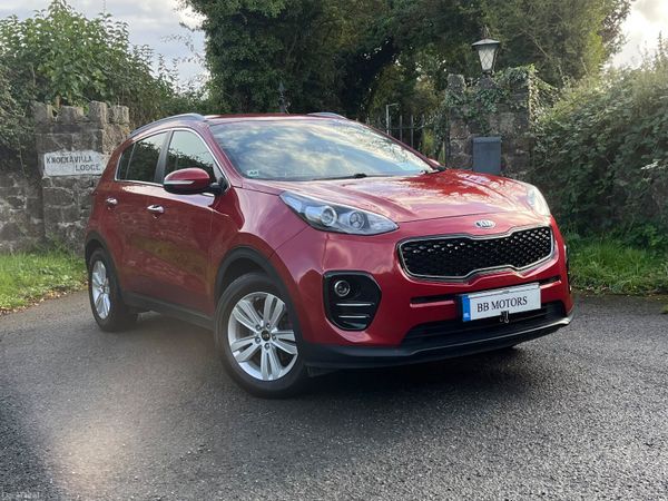 Kia Sportage SUV, Diesel, 2016, Red