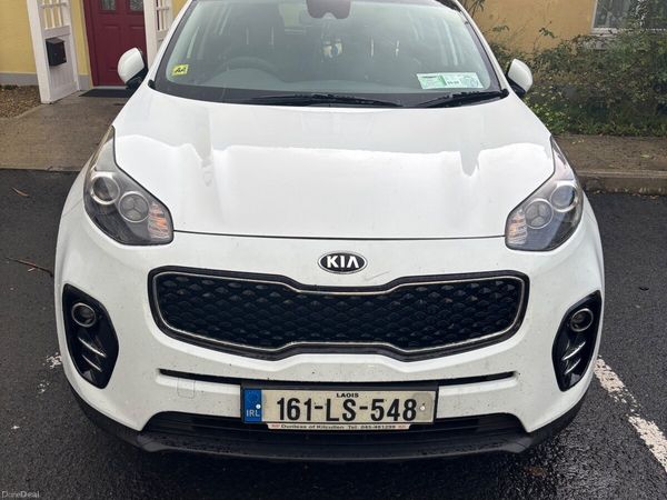 Kia Sportage SUV, Diesel, 2016, White
