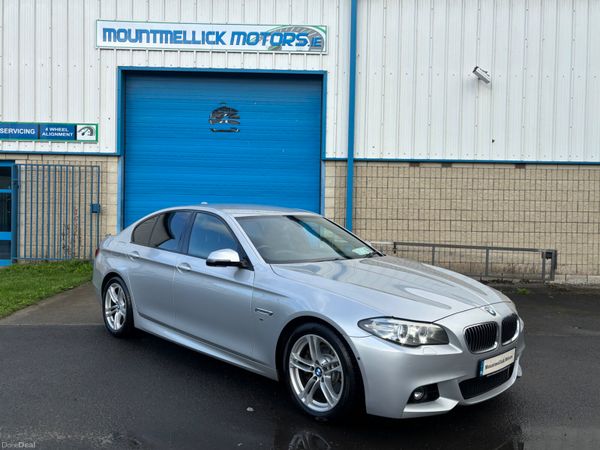 BMW 5-Series Saloon, Diesel, 2015, Silver