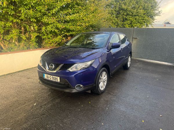 Nissan Qashqai Hatchback, Petrol, 2016, Blue