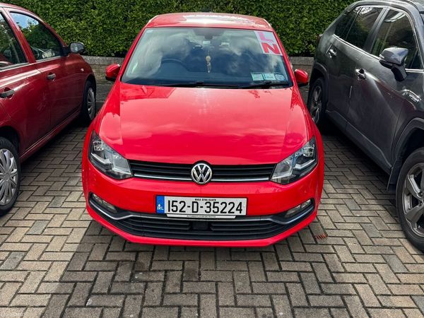 Volkswagen Polo Hatchback, Petrol, 2015, Red