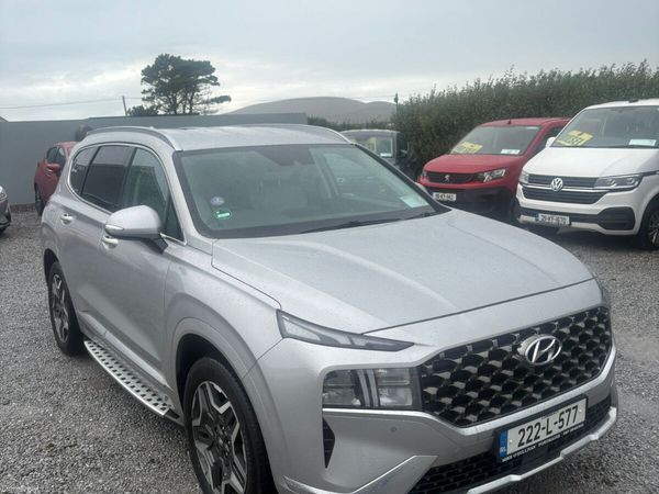 Hyundai Santa Fe SUV, Petrol Plug-in Hybrid, 2022, Grey
