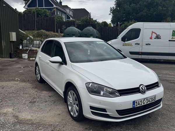 Volkswagen Golf Hatchback, Petrol, 2014, White