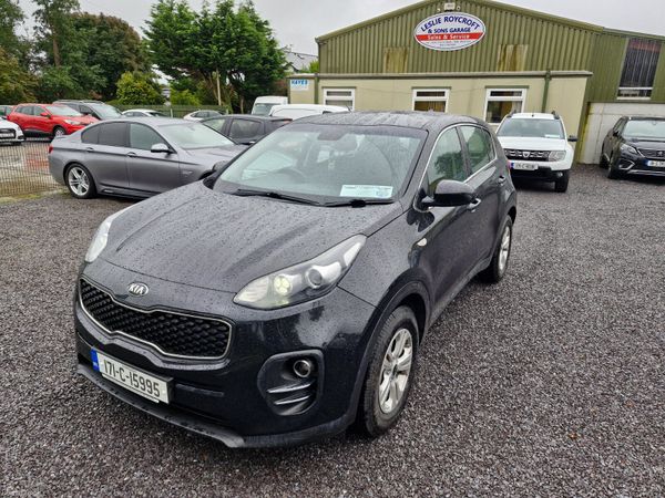 Kia Sportage SUV, Diesel, 2017, Black