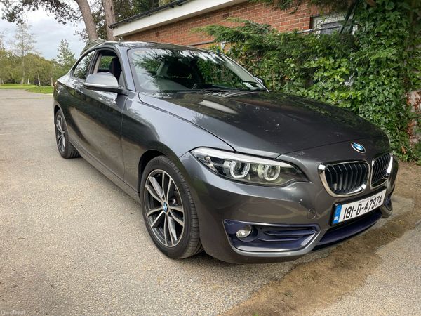 BMW 2-Series Coupe, Petrol, 2018, Grey