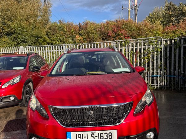 Peugeot 2008 Estate, Petrol, 2019, Red